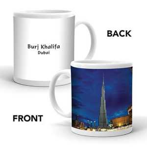 Ajooba Dubai Souvenir Mug Burj Khalifa 0018