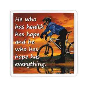 Ajooba Dubai Health Magnet 6214