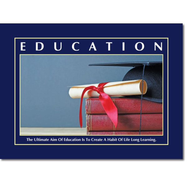Motivational Print Education 001 t57f xx 1