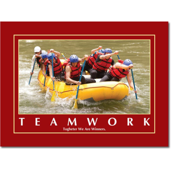 Motivational Print Team 007 1