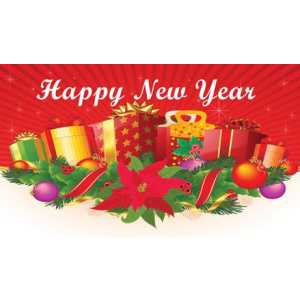 New Year Gift Tag NY GT 0501