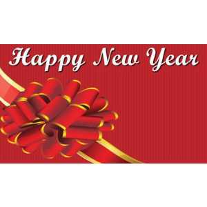 New Year Gift Tag  NY GT 0502