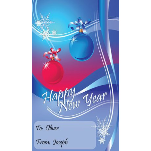 New Year Gift Tag 0008 1