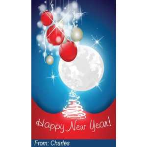 New Year Gift Tag  NY GT 0509