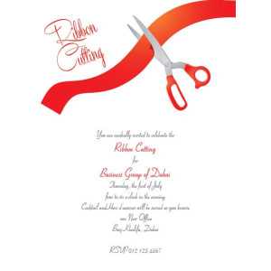 Office Inaugural Invitation OII 7103