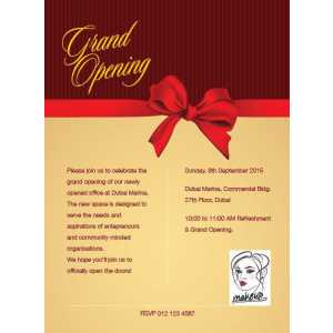 Office Inaugural Invitation OII 7123