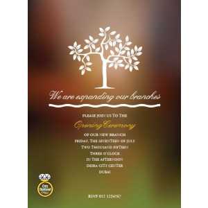 Office Inaugural Invitation OII 7125