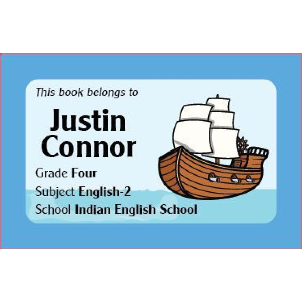 Personalised School Label