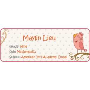 Personalised School Label 030