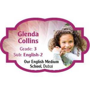 Personalised School Label 044