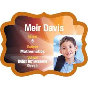 Personalised School Label 049