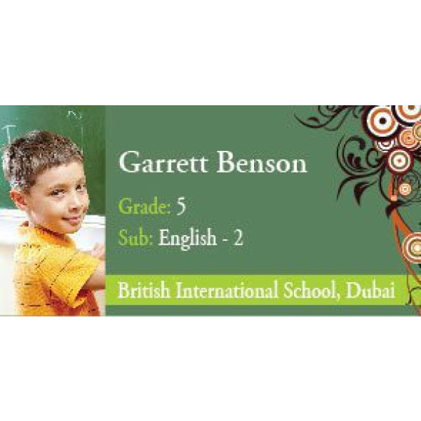 Personalised School Label