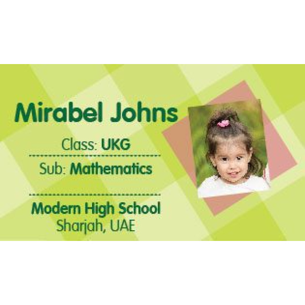 Personalised School Label