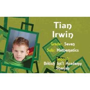 Personalised School Label