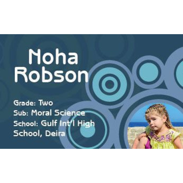 Personalised School Label