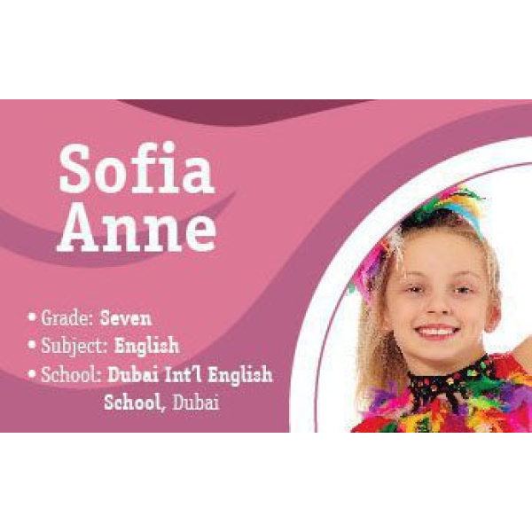 Personalised School Label