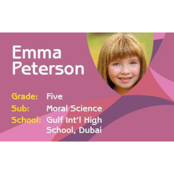 Personalised School Label