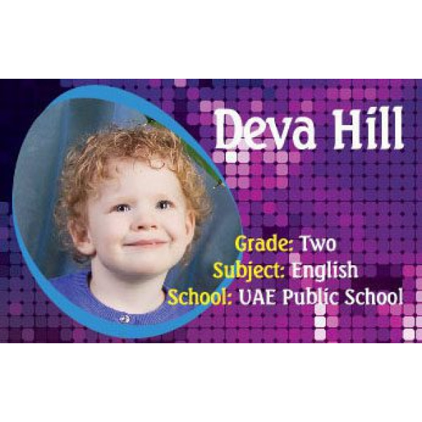 Personalised School Label