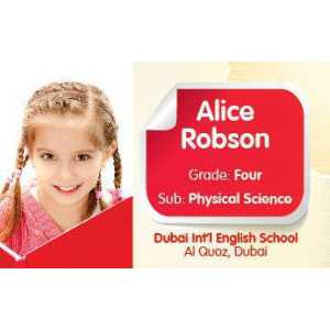 Personalised School Label 112