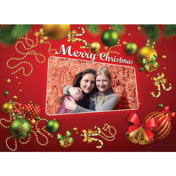 Personalised Christmas Card 001 1