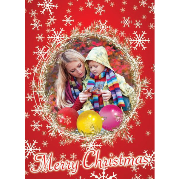 Personalised Christmas Card 009 1