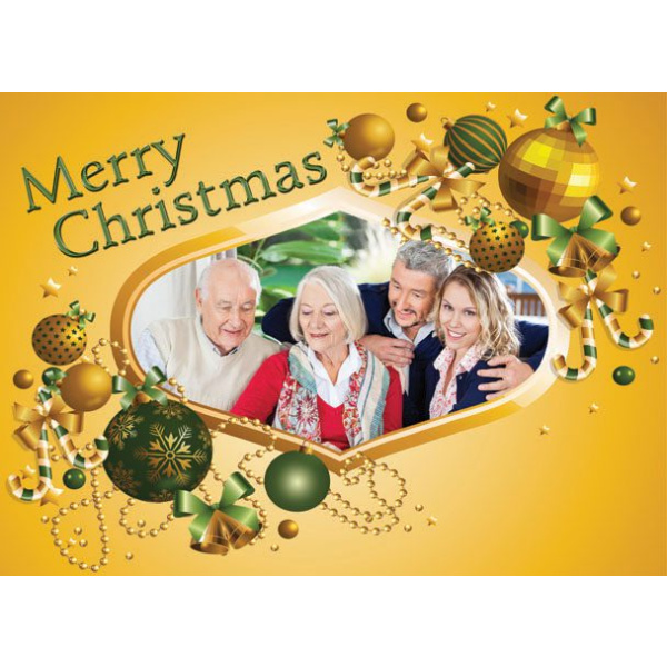 Personalised Christmas Card 012 1
