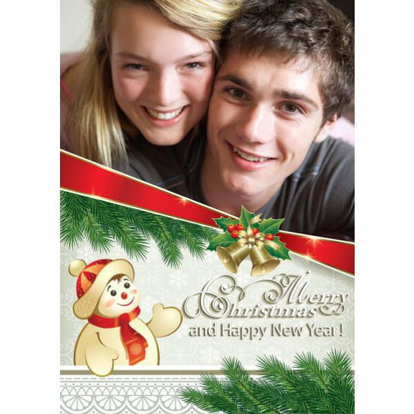 Personalised Christmas Card 020 1