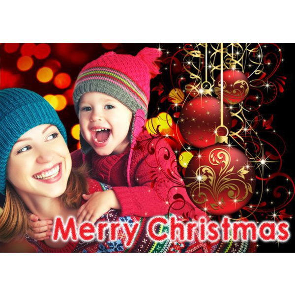 Personalised Christmas Card 024 1