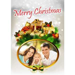 Personalised Christmas Card 032