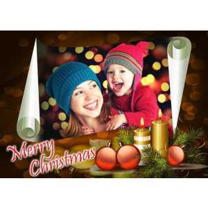 Personalised Christmas Card 035