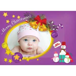 Personalised Christmas Card 037