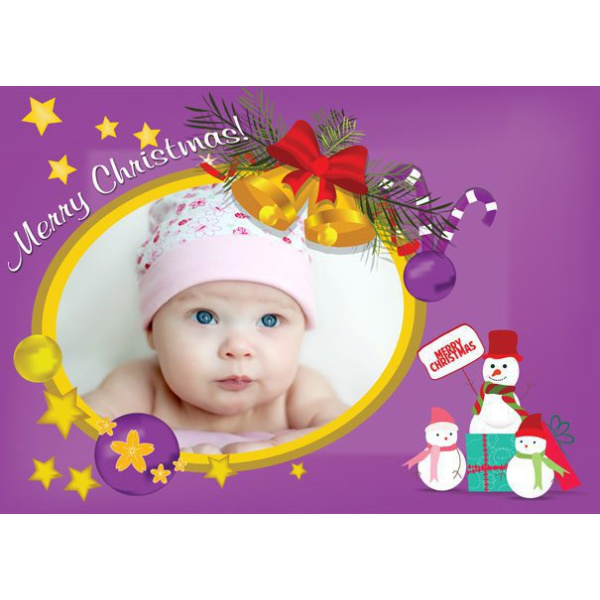 Personalised Christmas Card 037 1
