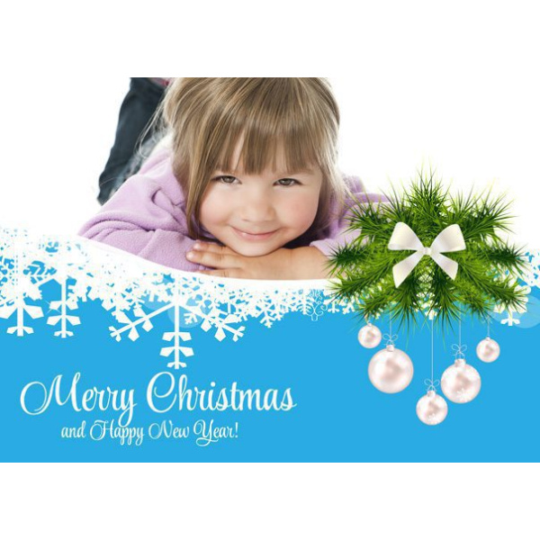 Personalised Christmas Card 041 1