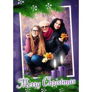 Personalised Christmas Card 043
