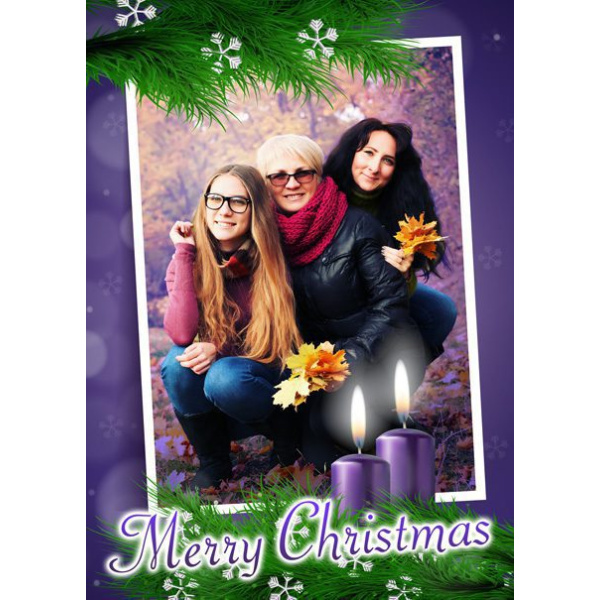Personalised Christmas Card 043 1