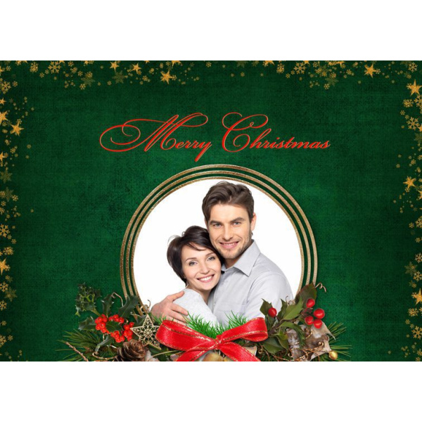 Personalised Christmas Card 046 1