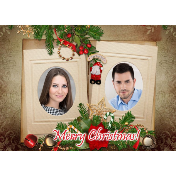 Personalised Christmas Card 047 1