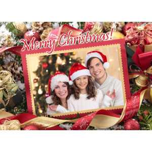 Personalised Christmas Card 048