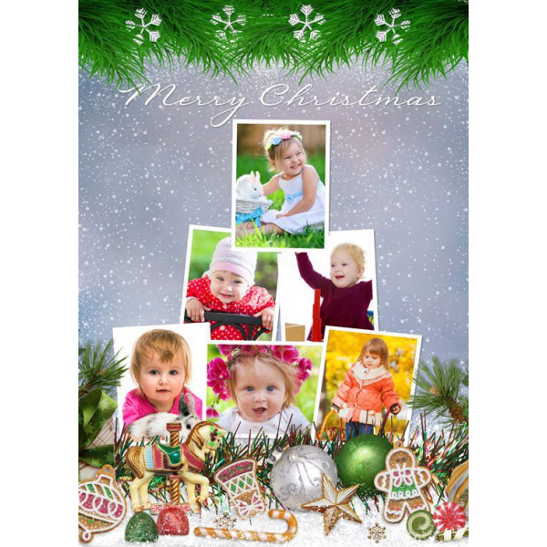 Personalised Christmas Card 049 1
