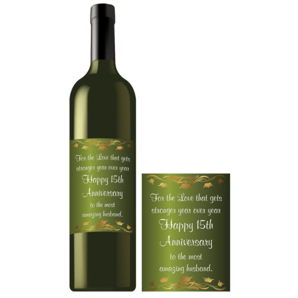 Rectangle Bottle Label RBL 0019