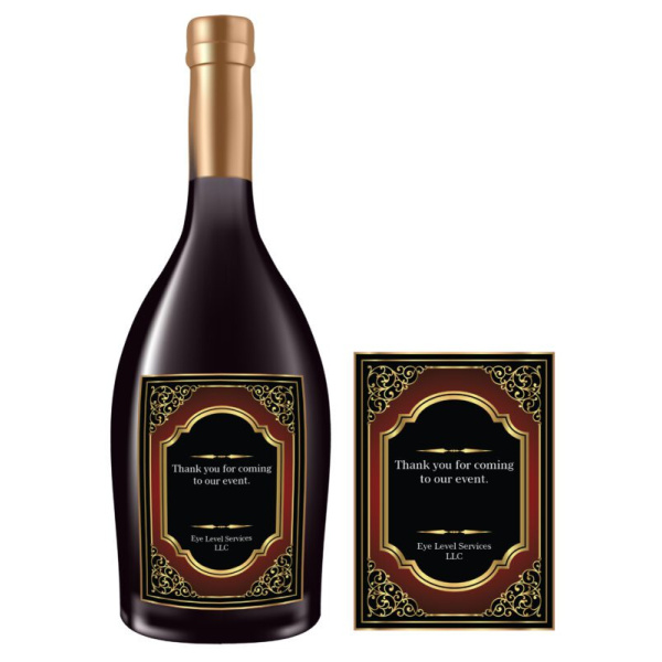 Rectangle bottle labels 0048 1