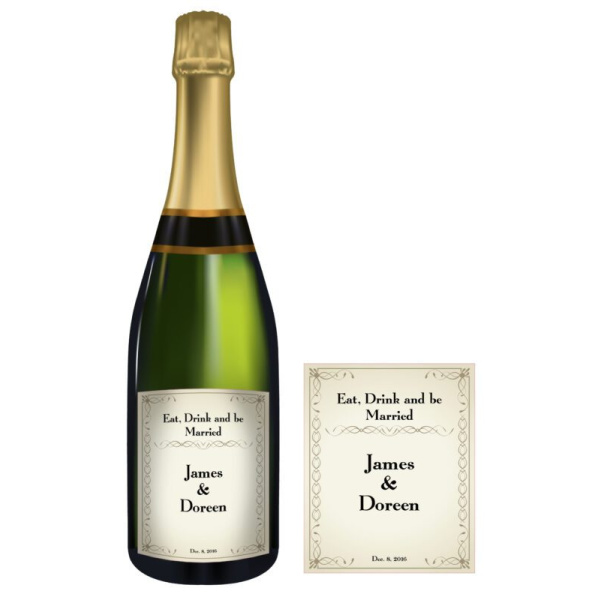 Rectangle bottle labels 0049 1