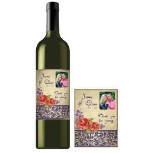 Rectangle Bottle Label RBL 0052