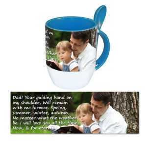 Personalised Pictorial Spoon Mug PP SM 1308