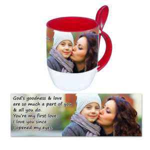 Personalised Pictorial Spoon Mug PP SM 1311