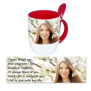 Personalised Pictorial Spoon Mug PP SM 1314