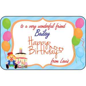 Personalised Gift Labels ST PGL 0010