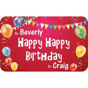 Personalised Gift Labels ST PGL 0015