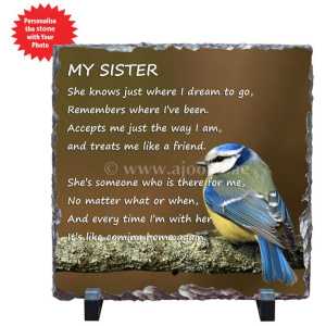 She's Someone Who's There For Me SIS ST 0007 ( 20 CM x 20 CM )