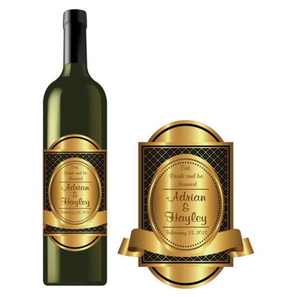 Special Cut bottle labels 0015 1